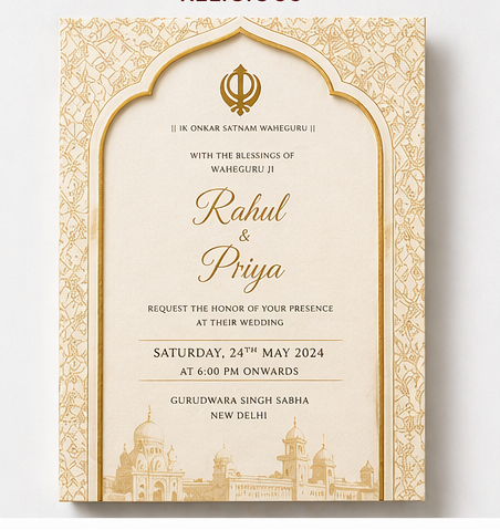 Wedding Card Sample 4